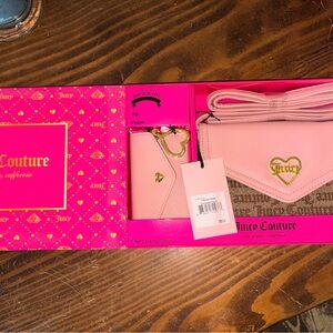 Juicy Couture Pink Heart Detail Bag Set